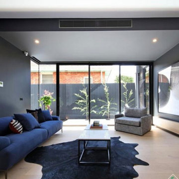 Luxury Custom Home Project - Living Room