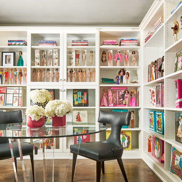 Luxury Estate Remodel: Library/Book Room