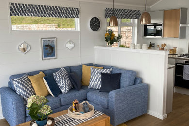 Inspiration for a coastal living room in Devon.