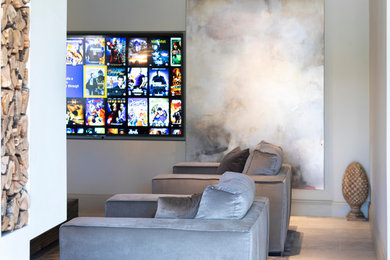 Luxury Home Cinema Living Room