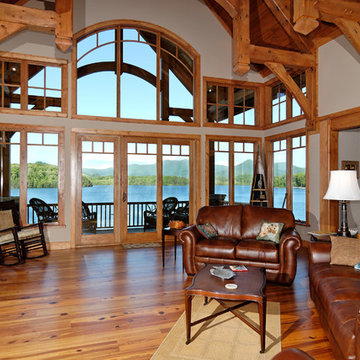 Luxury Lake Retreat - Architectural Designs House Plan 26600GG