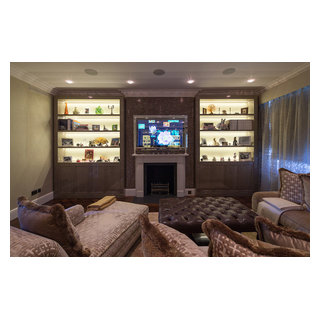 View of Luxury London Flat - Traditional - Living Room - London - by Rodriguez ...