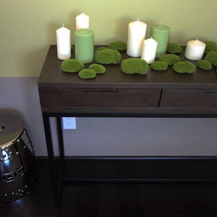 Inspiration for an asian living room remodel in Orange County