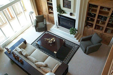 Living room - contemporary living room idea in Other