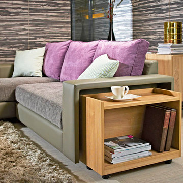 Main L-shape Sofa with Side Table