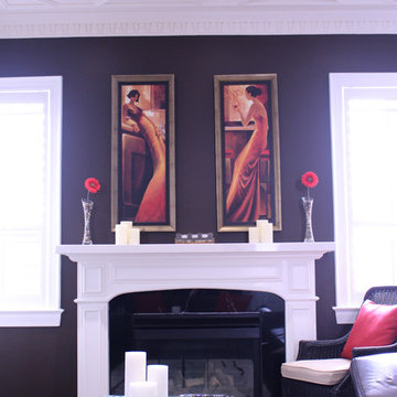 Main living room fireplace