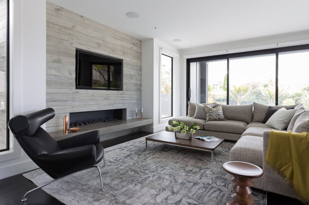 Contemporary Living Room by Bonham Interior & Architecture