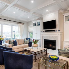 Eclectic Living Room by CEK Design, Inc.