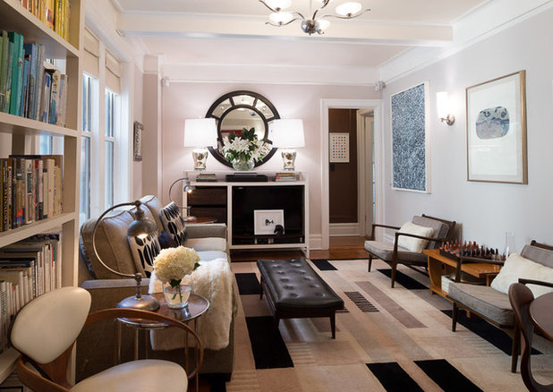 Contemporary Living Room by Virginia Bishop Interiors