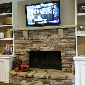Manufactured Stone Fireplaces