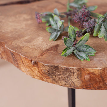Maple wood coffee table