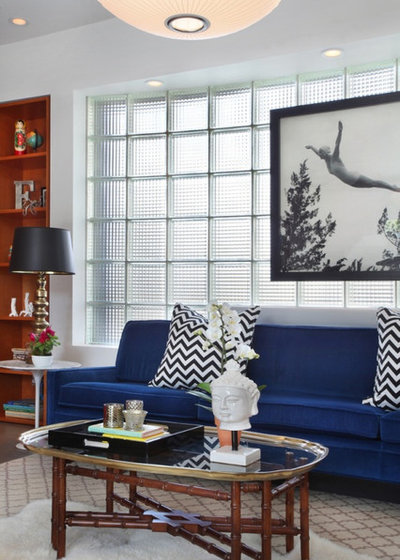 Contemporary Living Room by Vanessa De Vargas