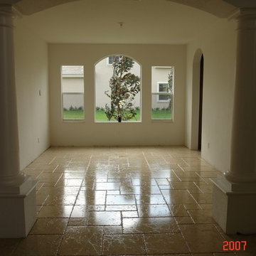 marble floors