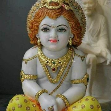 Marble Lord Laddu Gopal Krishna Statue