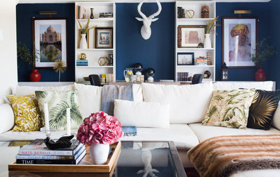 Room of the Day: Redesign Energizes a Ho-Hum Office and Living Space