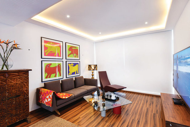 Contemporary Living Room by Prachi Damle Photography