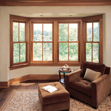 wood color living room