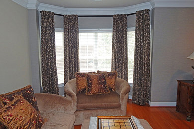 Example of a living room design in DC Metro