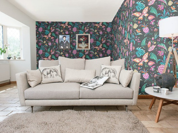 Contemporary Living Room by fabricport.com