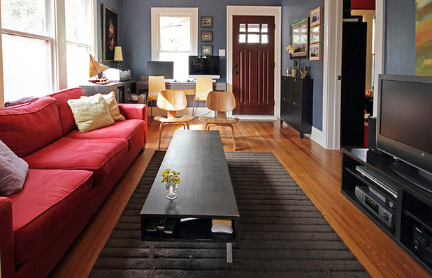 Contemporary Living Room by Kaleidoscope Design Build, LLC