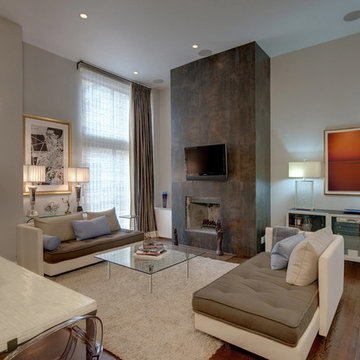 McHale Industrial Style Chandelier in Living Room Dining Room