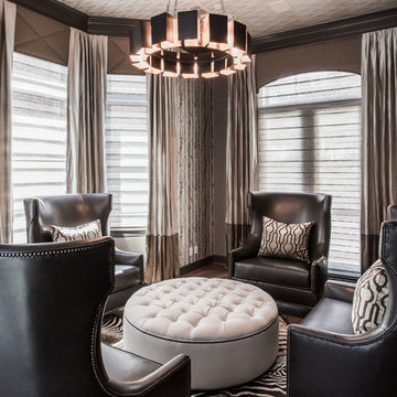 Meadows | Downtown Houston | Elegant Transitional Bachelor Retreat Remodel