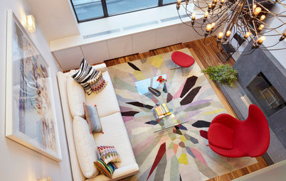 10 tapis hauts en couleur pour booster la déco de votre salon