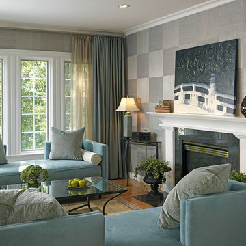 Medfield Formal Living Room Design