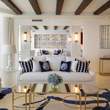 Mediterranean Inspired White Residence
