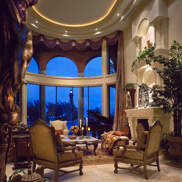 Mediterranean Living Room