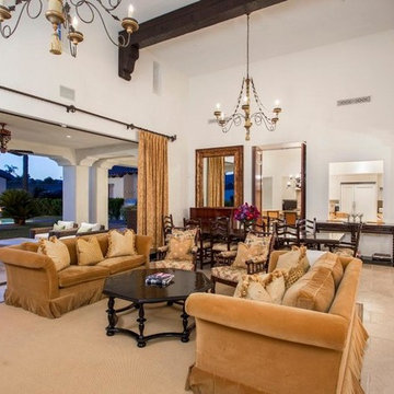 Mediterranean style home with incredible views of Camelback Mountain