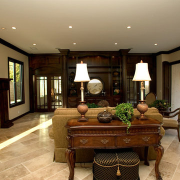 Mediterranean Villa Living Room