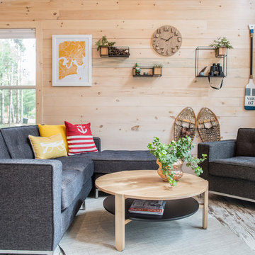 Meet BUNKIE!  A 320 Sq Foot Cottage bursting with style & design!