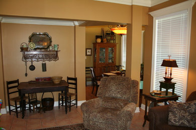 Living room - traditional living room idea in New Orleans