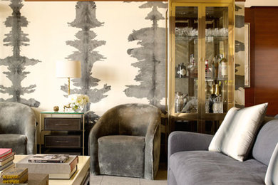 Inspiration for an eclectic living room in Seattle.