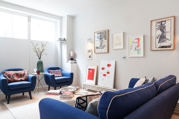 Contemporary Living Room by Nathalie Priem Photography