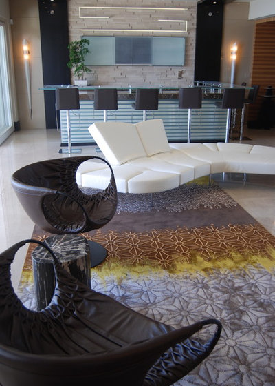 Contemporary Living Room by Pepe Calderin Design- Modern Interior Design