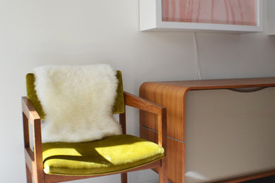 Mid Century Chairs and Ethereal Sheers