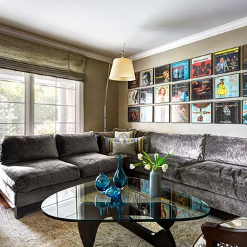 Mid-Century Eclectic Living Room
