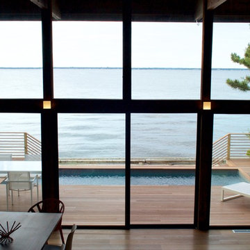 Mid Century House Remodal Fire Island