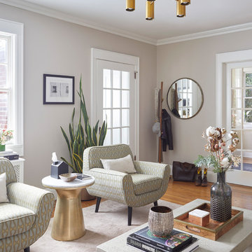 Mid Century Meets Tudor