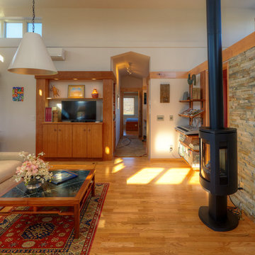 Mid-Century Mod on the Prairie - Living Room