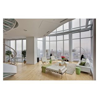 Mid Century Modern Design Inspiration - Midcentury - Living Room - New