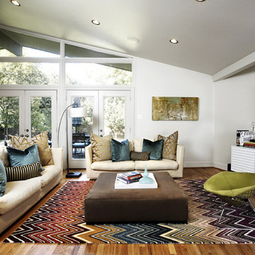 Mid-Century Modern Family Room