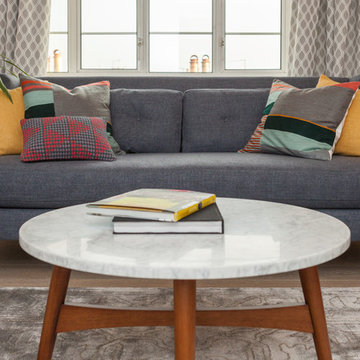 Mid Century Modern sofa and coffee table