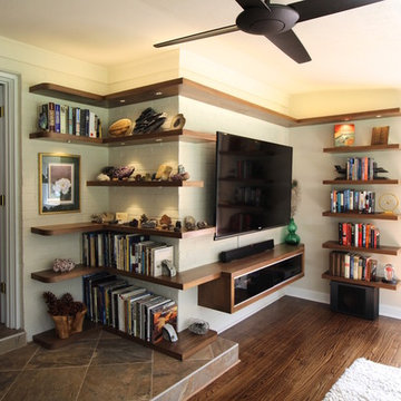 Mid Century Shelving Design