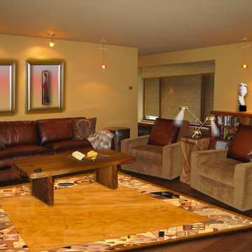 Midcentury Home Living Room After Photo