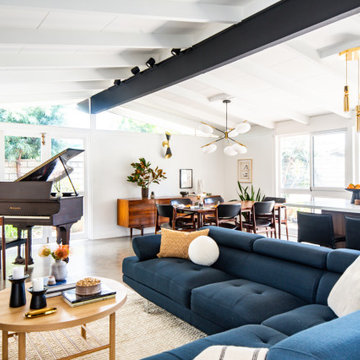 Midcentury Living Room