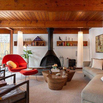 Midcentury Modern Living Rooms