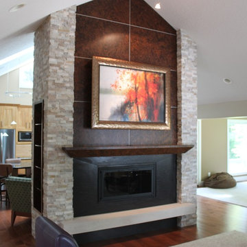 Midland - Transitional Fire Place